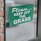 Signmission Please.Keep Off The Grass Trespassing Property OSHA Sign, Vinyl Decal, 14in W x 10in L, 2PK OS-2PACK-CL-D-1014-L-20002 - alternate 6